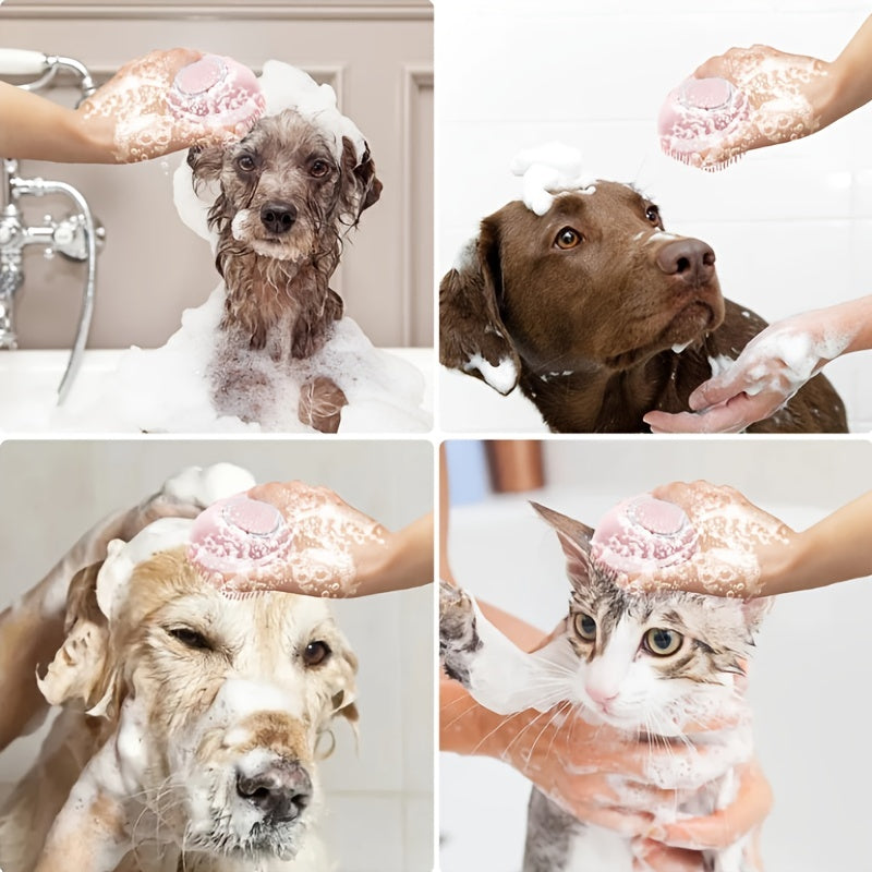 Dog Massager Bath Brush