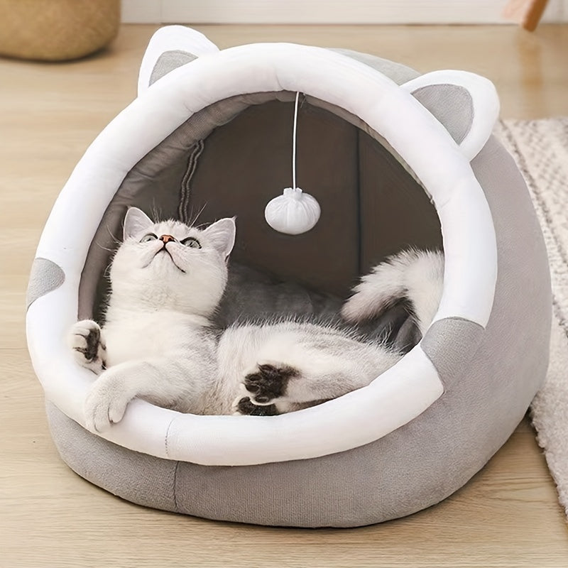 Cozy Cat Cave Bed
