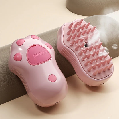 3 in 1 Steam Pet Brush