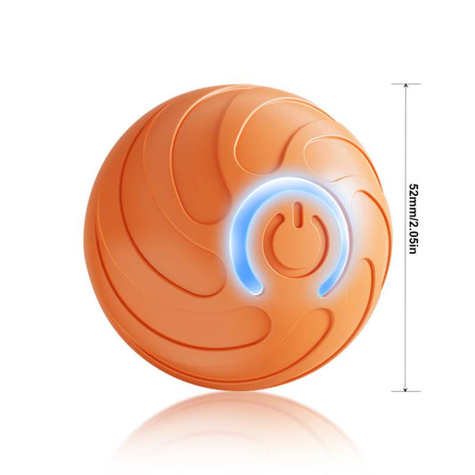 Intelligent Jumping Vibration Interactive Dog Ball, Automatic Sports Bouncing Ball Toy, Suitable for Small/Large Dogs, USB Rechargeable